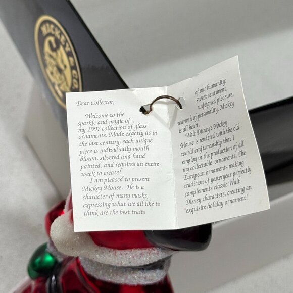 Christopher Radko 1997 Disney Rooftop Mickey Ornament 97-DIS-32 Vintage - Picture 8 of 11